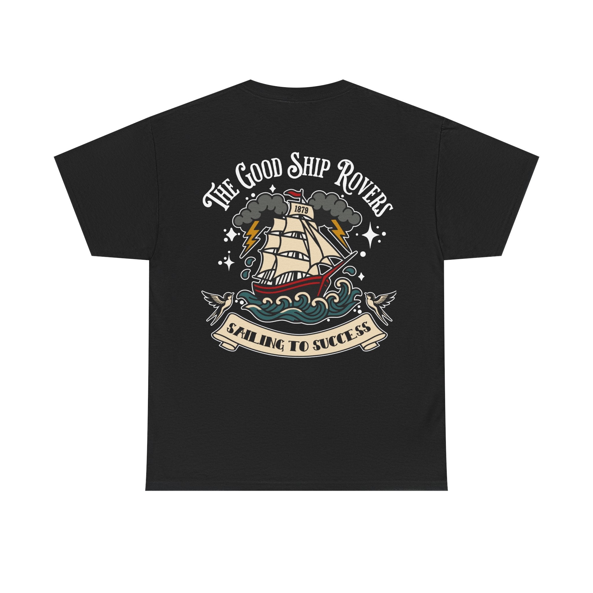 The Good Ship Rovers Tee – Black