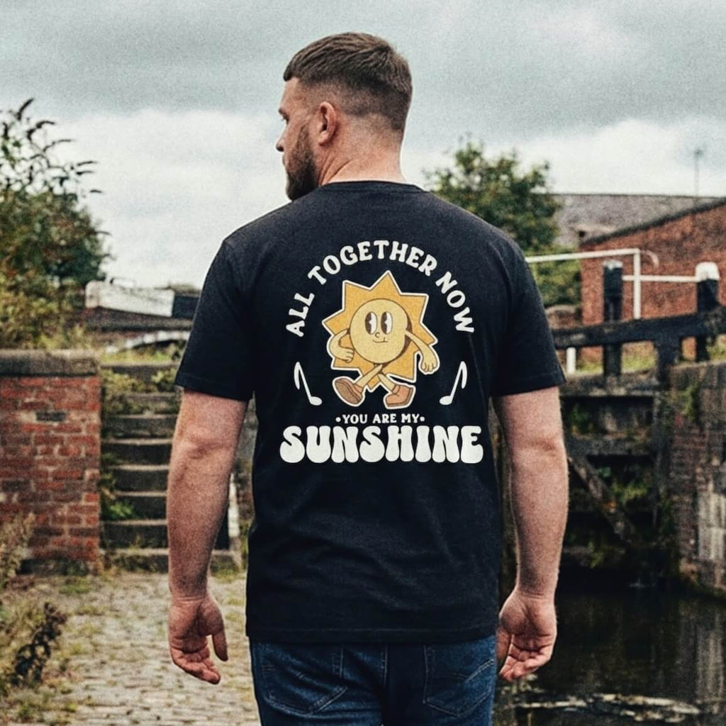 Wigan Sunshine Black Tee