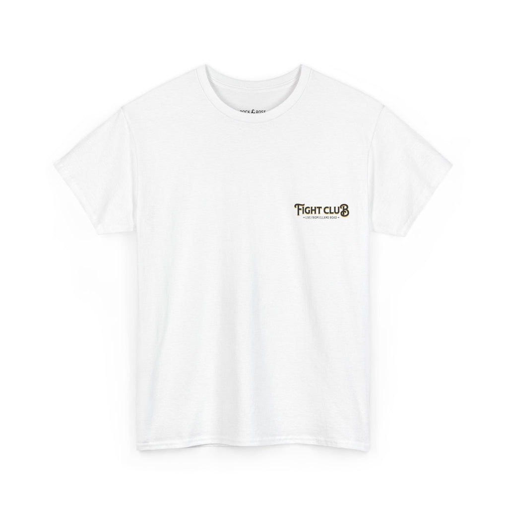 Leeds Utd Fight Club White Tee