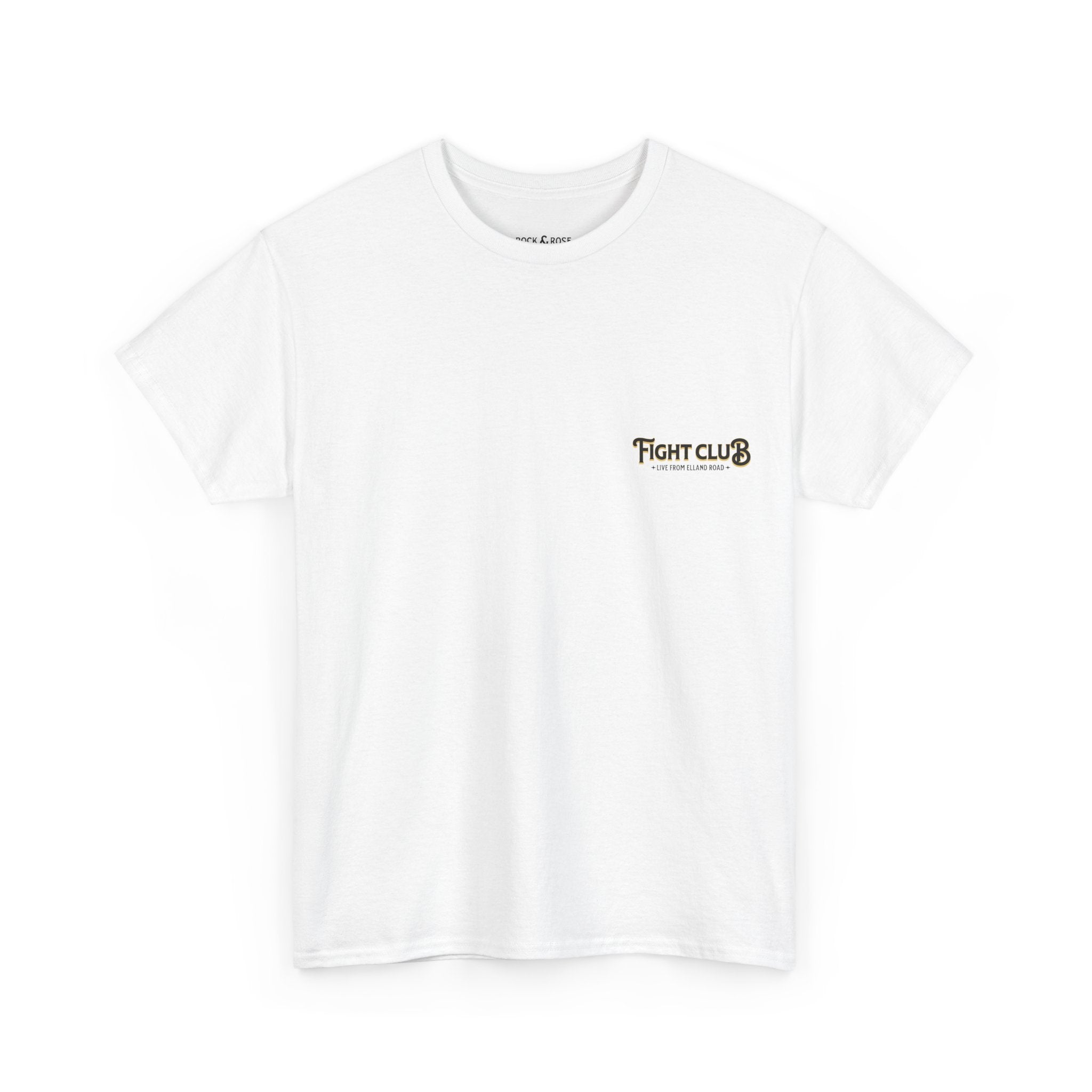 Leeds Utd Fight Club White Tee