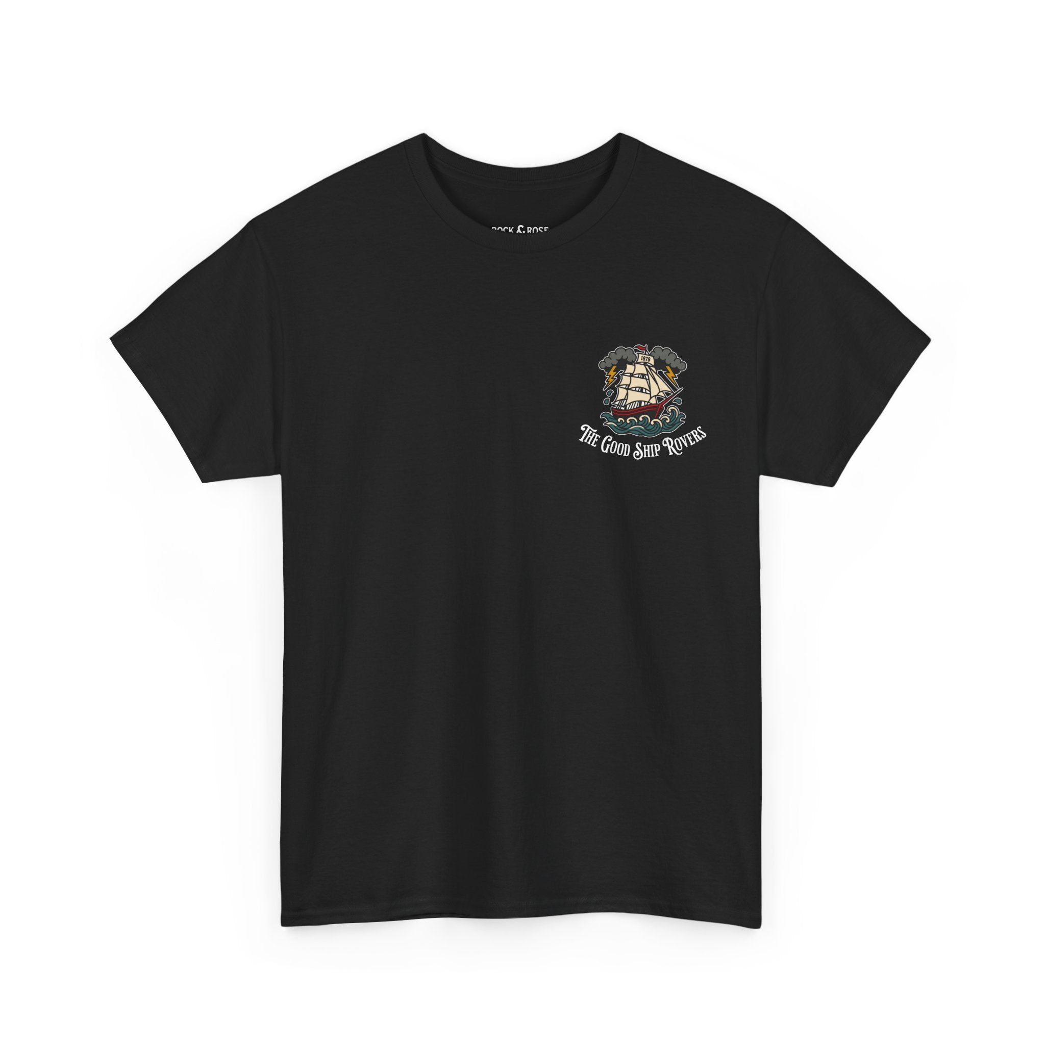 The Good Ship Rovers Tee – Black
