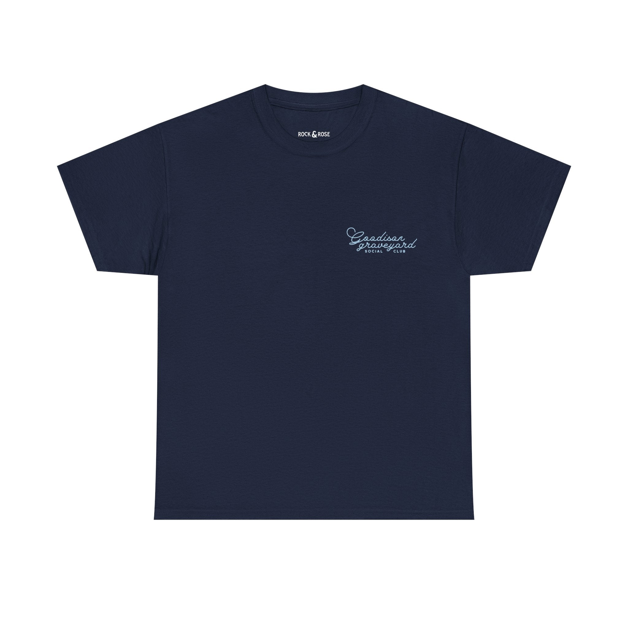 Everton Goodison Graveyard Social Club Navy Tee