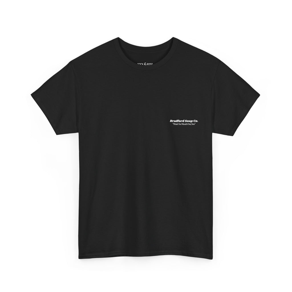 Bradford Wash Yer Mouth Out White Tee