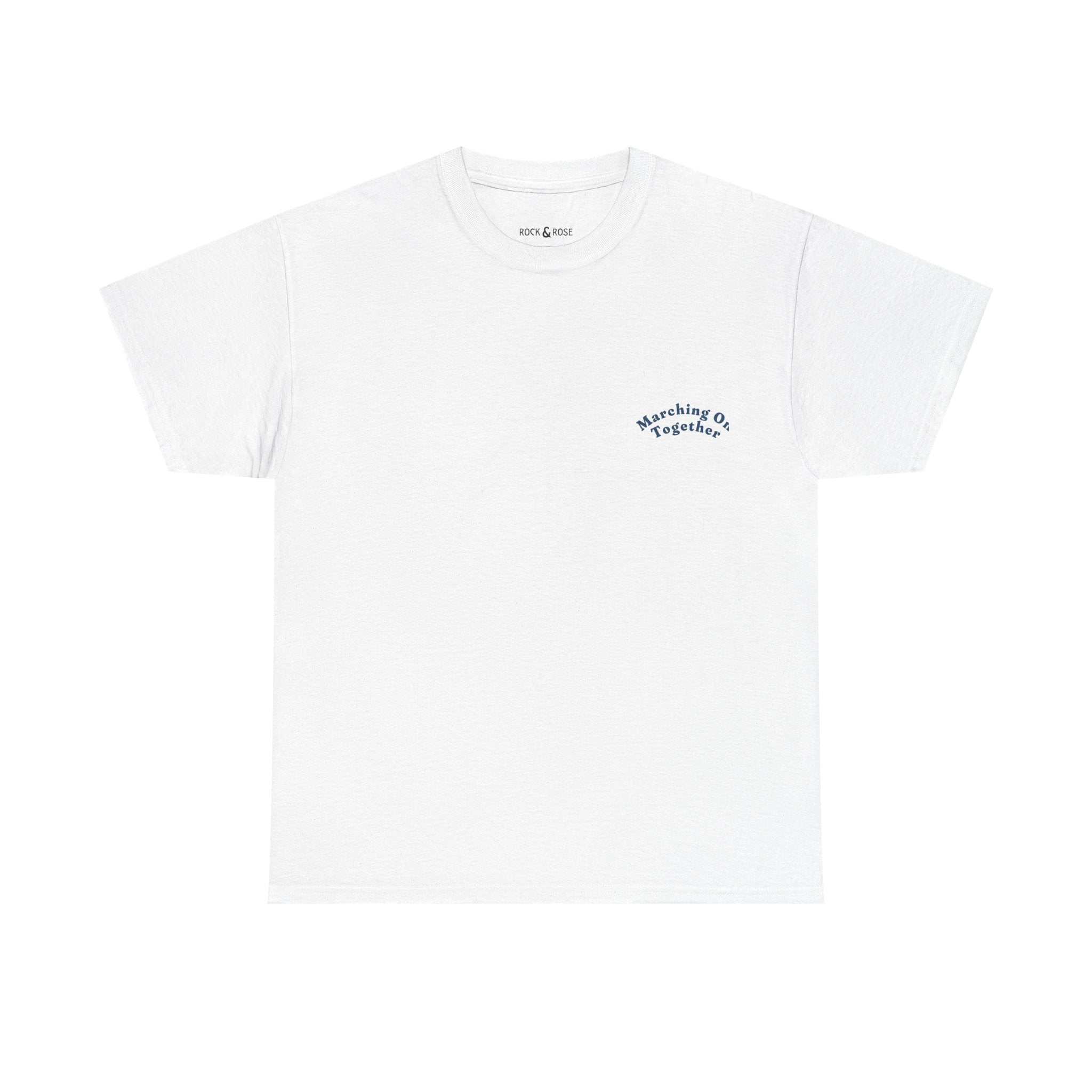 Leeds Utd Marching On Together White Tee