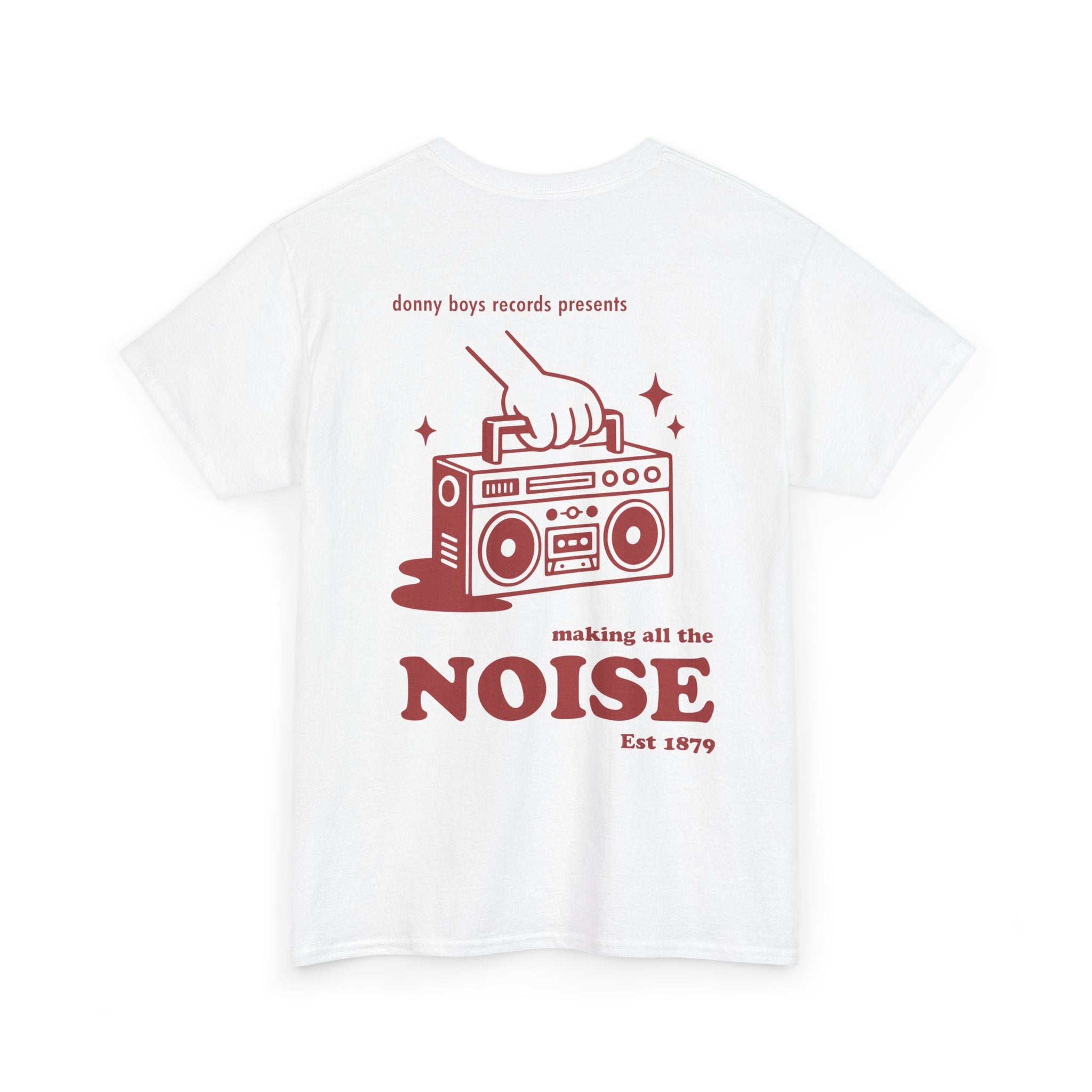 Making All the Noise Tee – White