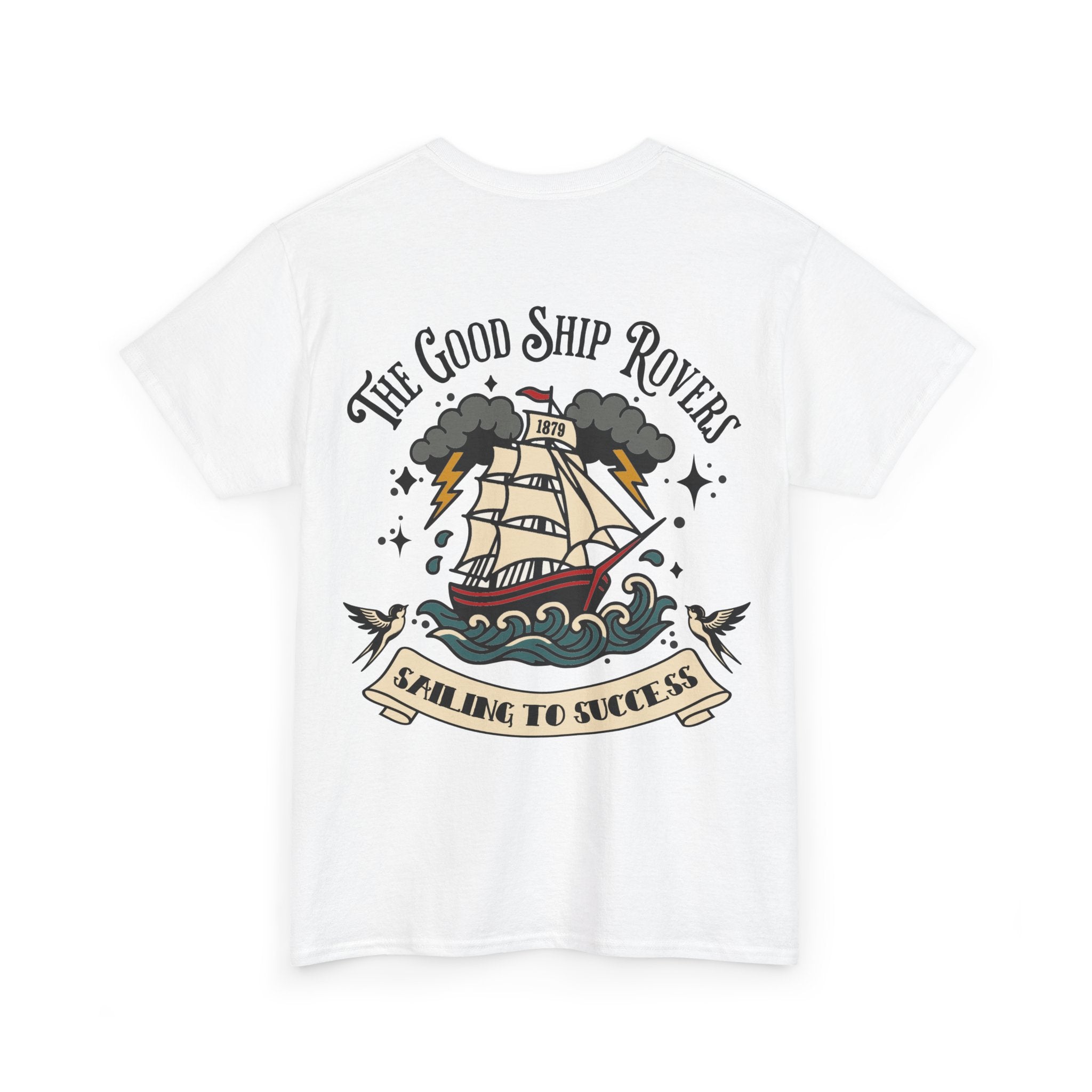 The Good Ship Rovers Tee – White