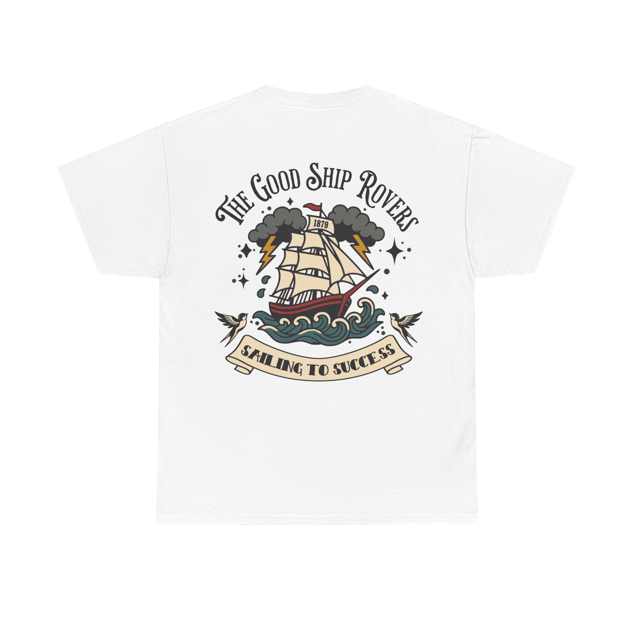 The Good Ship Rovers Tee – White
