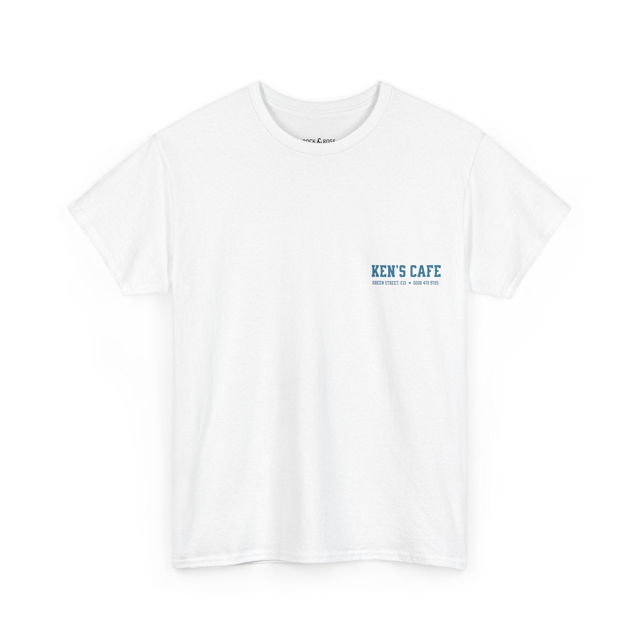 West Ham Ken's Cafe White & Blue Tee