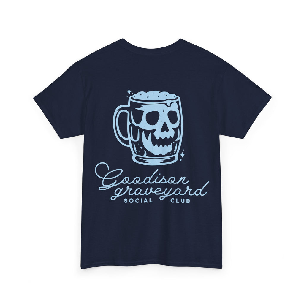Everton Goodison Graveyard Social Club Navy Tee