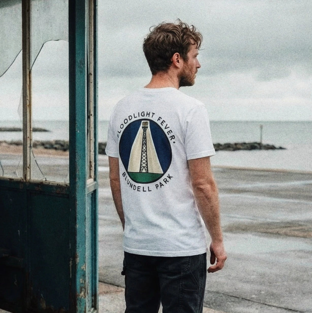 Grimsby Town Floodlight Fever White Tee