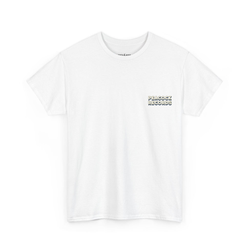 Leeds Utd Peacock Records White Tee