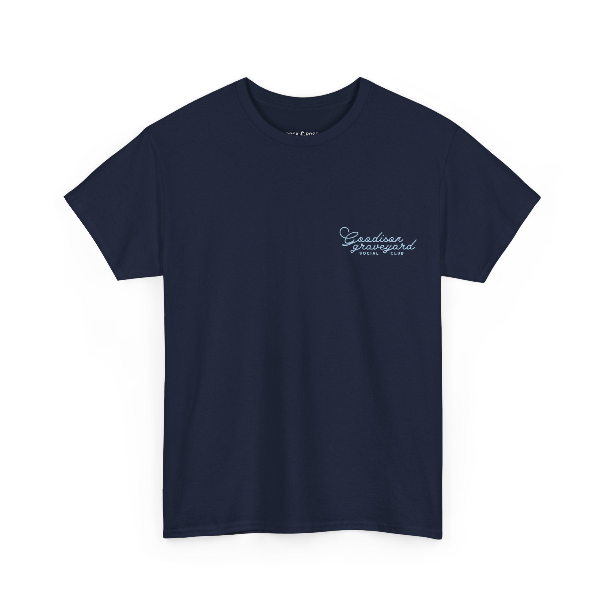 Everton Goodison Graveyard Social Club Navy Tee