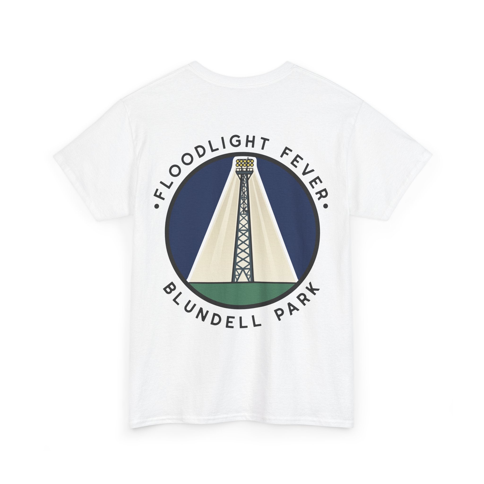 Grimsby Town Floodlight Fever White Tee
