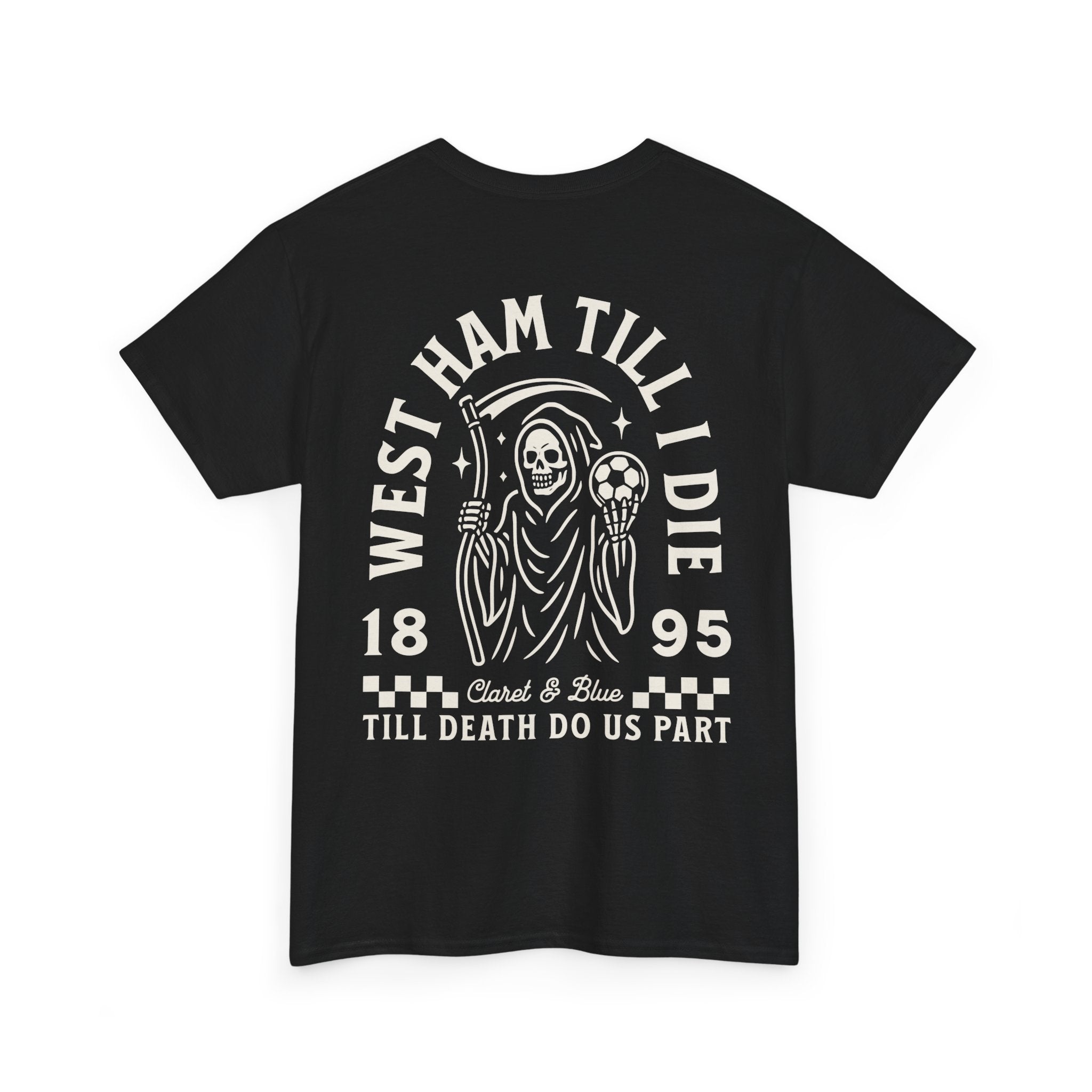 West Ham Till I Die Black Tee