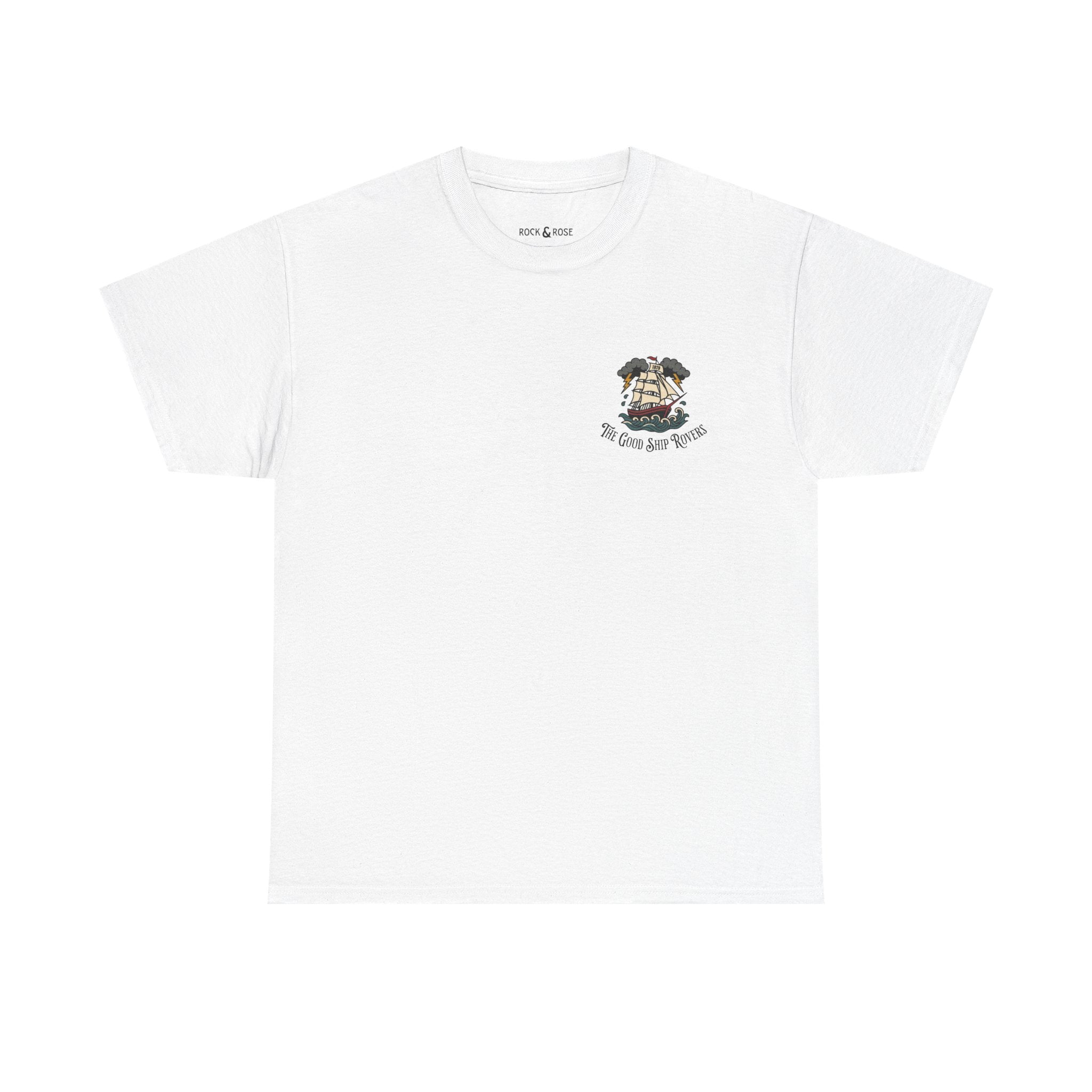 The Good Ship Rovers Tee – White